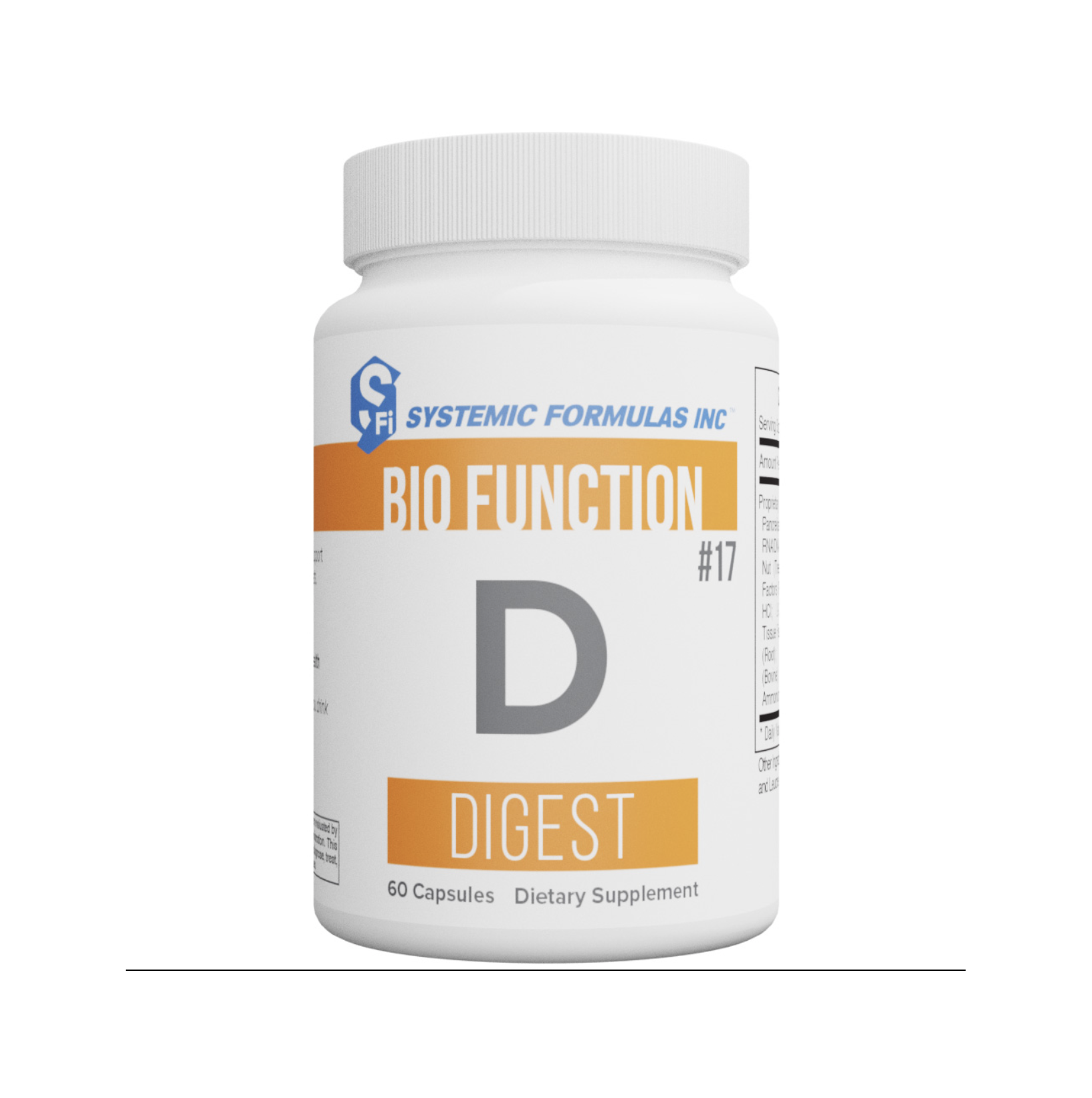 D – Digest – Systemic Formulas